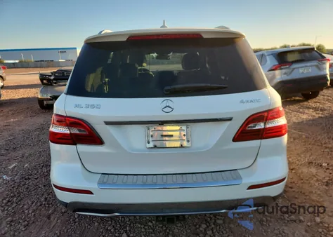 2013 Mercedes-Benz Ml 350 4Matic из США, поврежденный, VIN 4JGDA5HB0DA176219